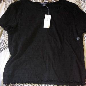 Plain black American eagle shirt